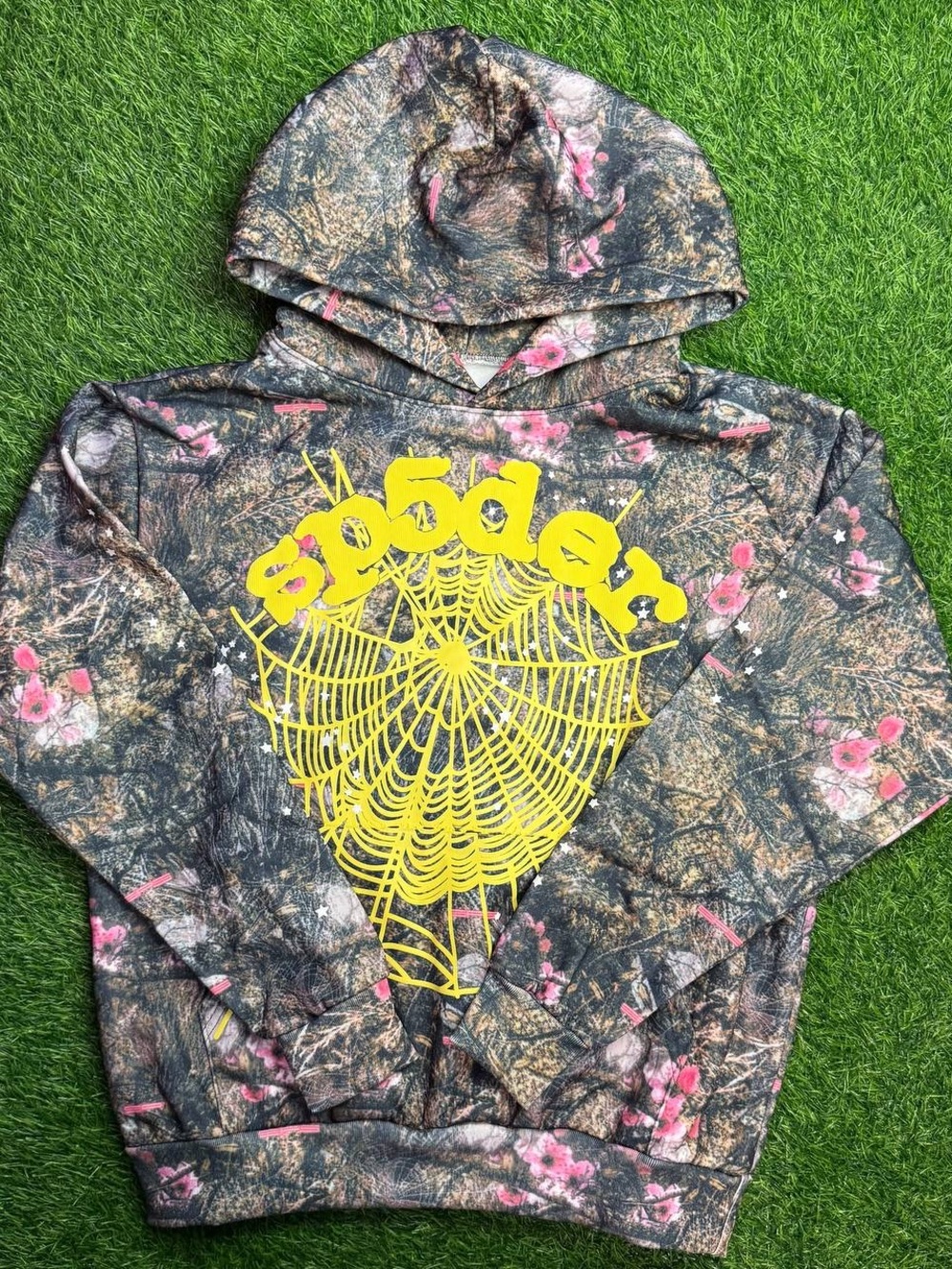 Unisex Camo Spider Hoodie